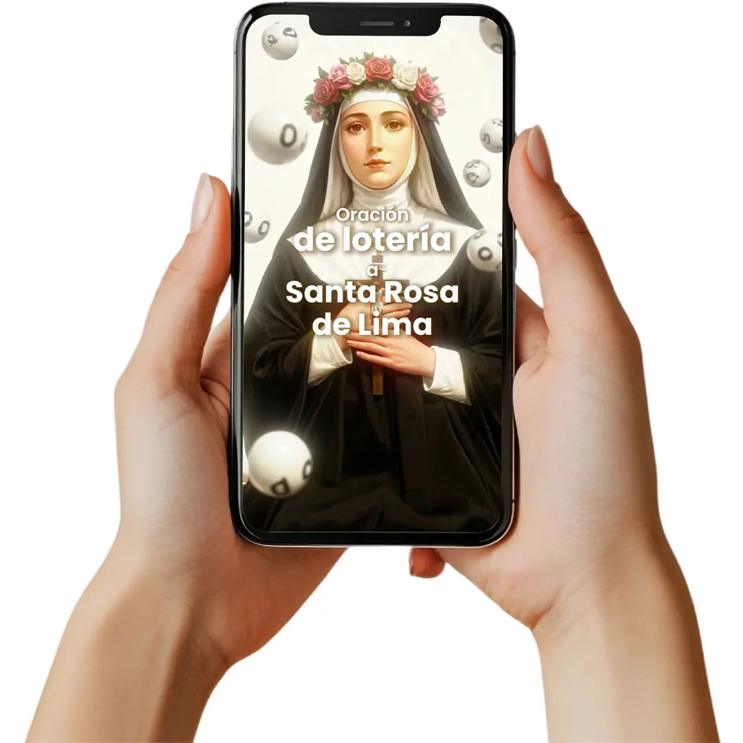 Talismán virtual de lotería a Santa Rosa de Lima