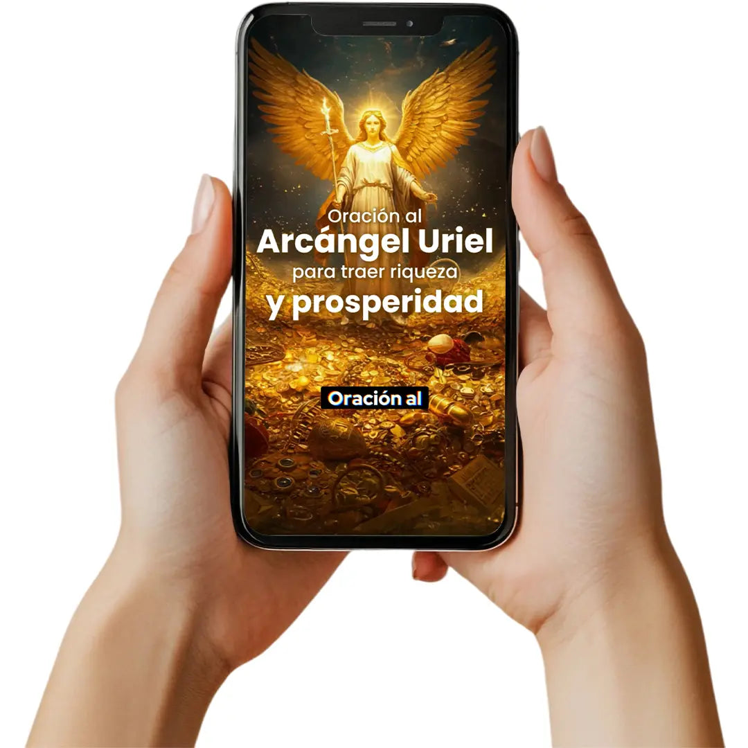 Talismán virtual Arcángel Uriel para atraer riqueza