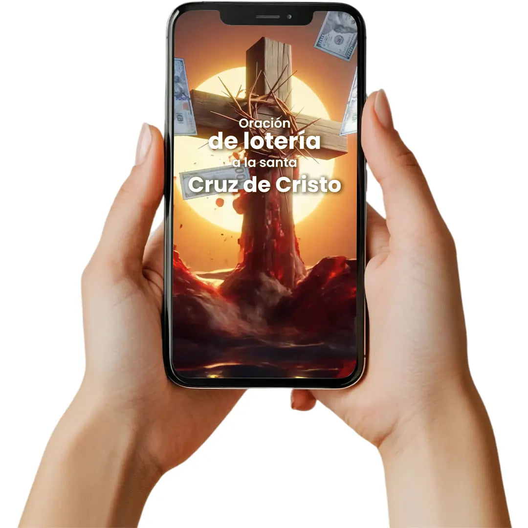 Talismán virtual de lotería a la Santa Cruz de Cristo