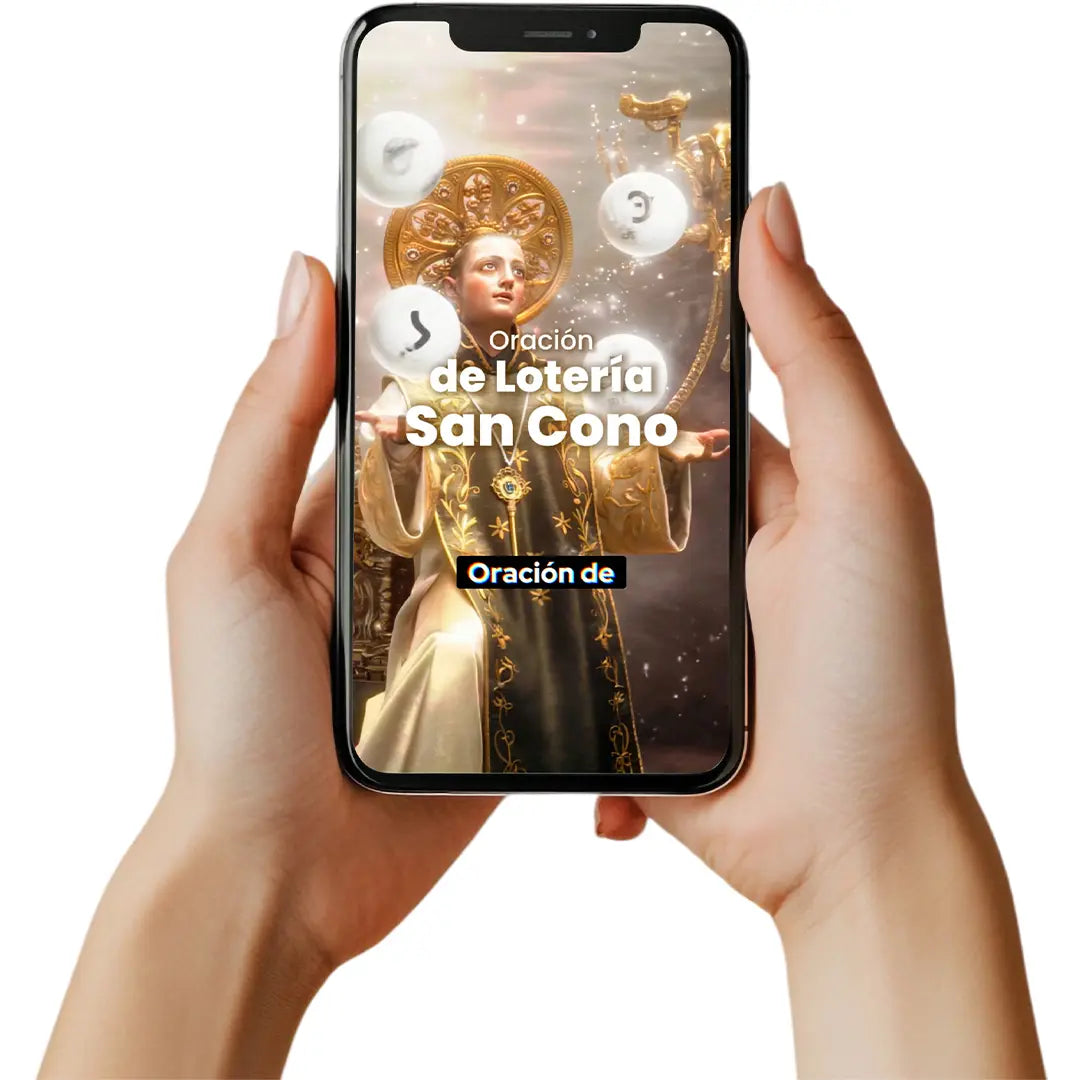 Talismán virtual de lotería San Cono
