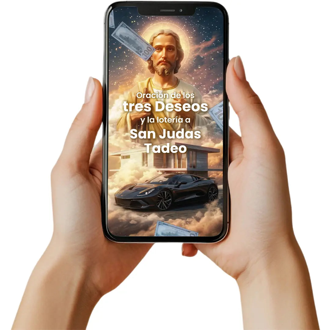 Talismán virtual de tres deseos a San Judas Tadeo