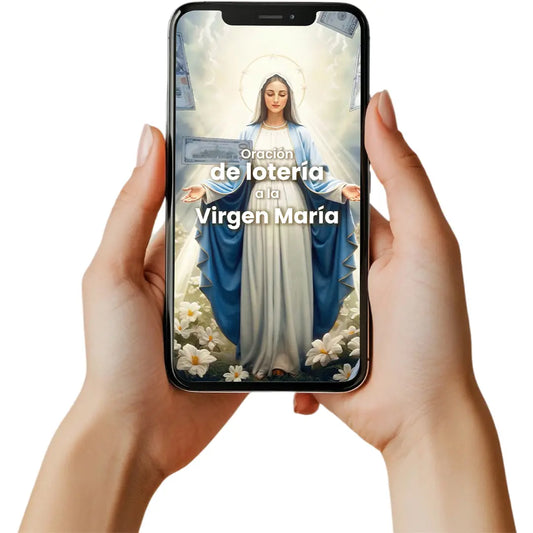 Talismán virtual de lotería a la Virgen María