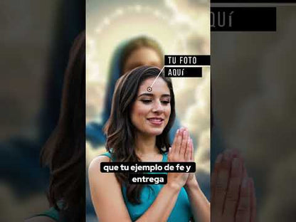 Talismã virtual de amor e prosperidade dedicado à Virgem Maria.